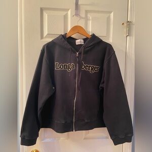 Rare Longaberger Homestead Zip Up Hoodie
